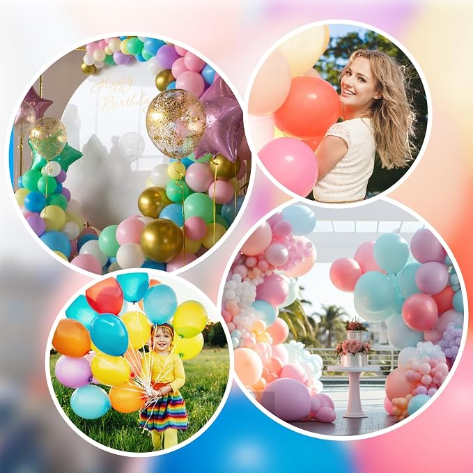 200 Pcs Balloon Clips to Tie Off Balloons, H Shape Balloon Ties | Universal - Image 7