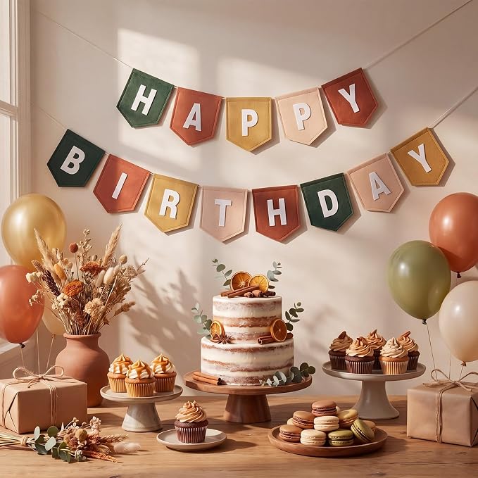 Hahafelt 131 Pcs Felt DIY Custom Banner Kit, Make Your Own Personalized Banner - Image 7