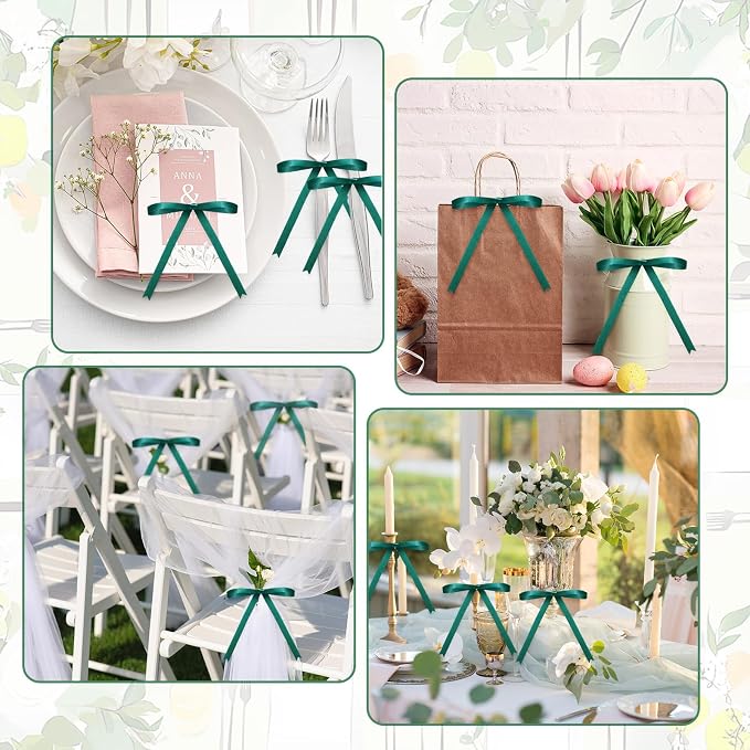 Riceshoot Dark Green Bows - Image 6
