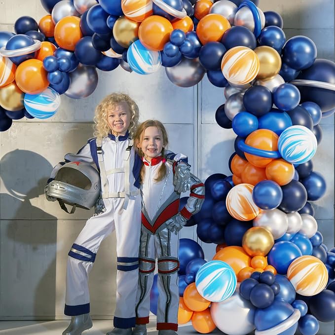 Ouddy Party 129Pcs Navy Blue Balloons Different Sizes 18 12 10 5 Inch | 6Pcs - Image 7