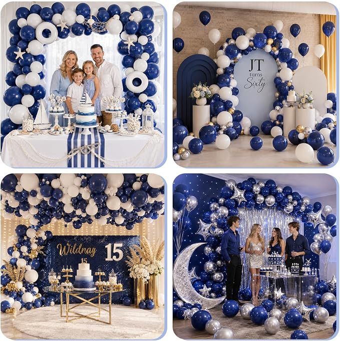 Navy Blue Balloons - Image 9