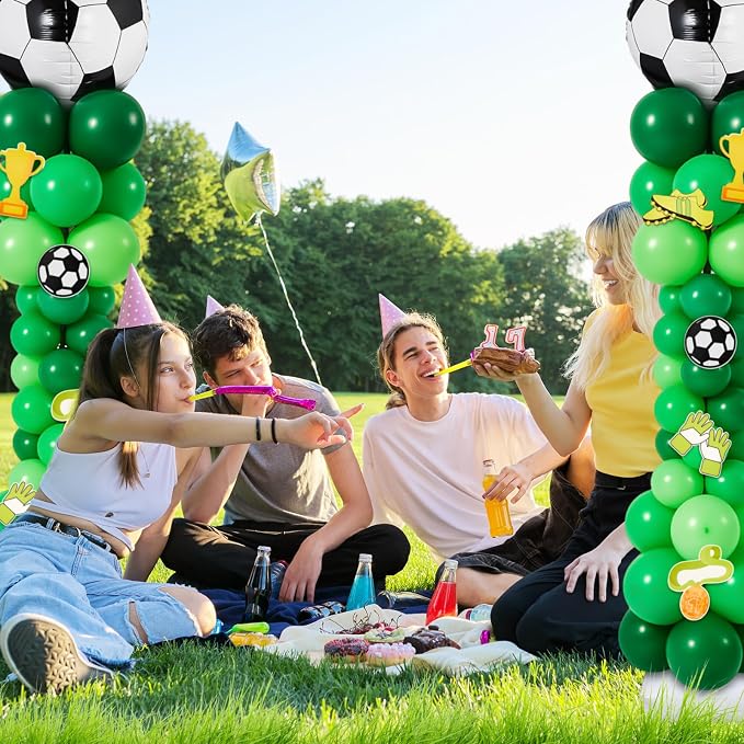 Gejoy 2 Sets Soccer Balloon Column Stand Kit 6.5 ft Adjustable Stands Tower Kit - Image 6