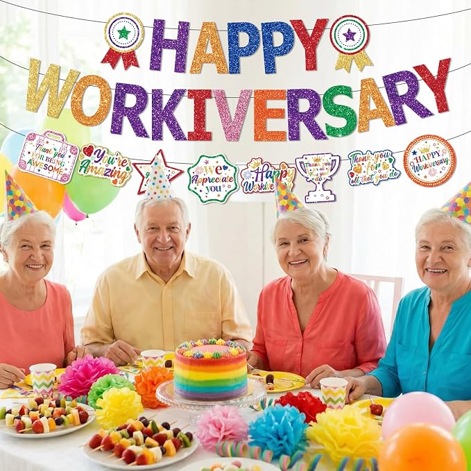 Happy Work Anniversary Party Decorations - Image 7