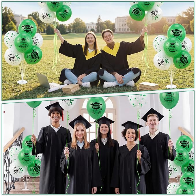 Foilswirl 4 Sets Graduation Party Balloons 2026 Congrats Grad Table - Image 7