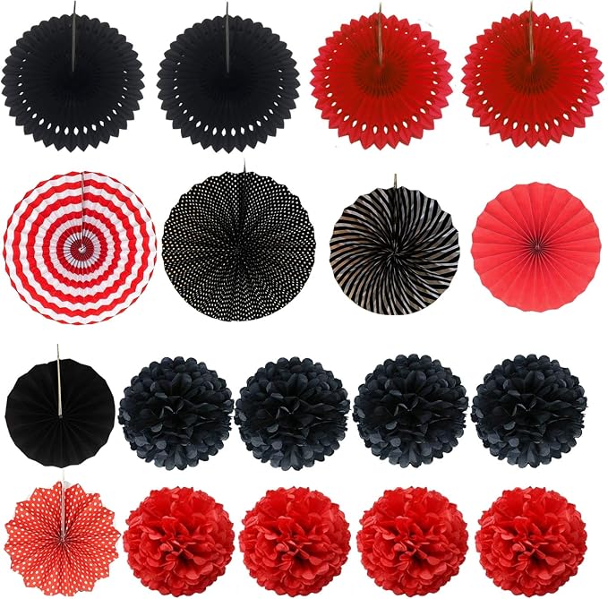 Party Decoration, Garlands String Polka Dot and Triangle Bunting Flags - Image 7