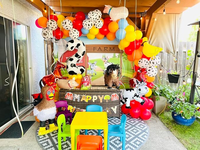 Cow Print 9 Balloon - Image 9