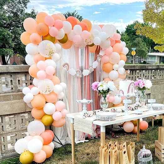 KICNIC Balloon Arch Kit, 6 Tape Strips and 6 Glue Point Dots - Image 7