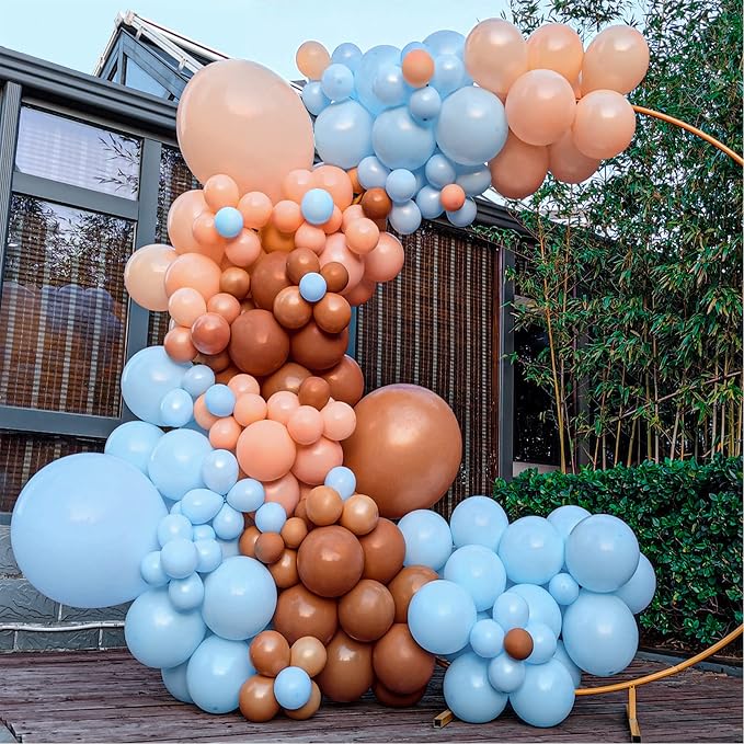 Nude Balloons 18 Inch 12 Pack Large Latex Party Balloons Round Helium Balloon - Image 6