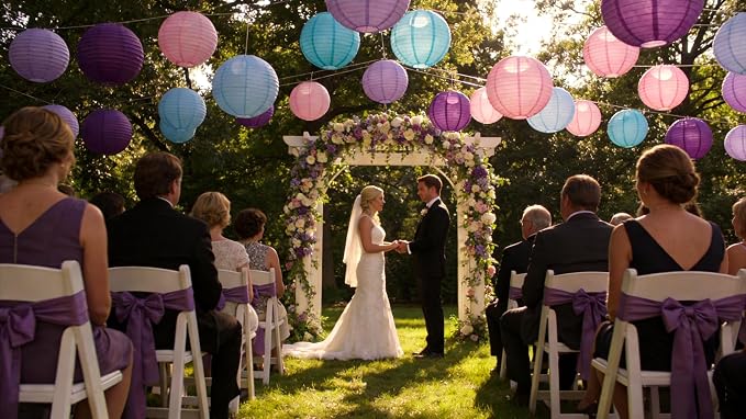 Pastel Paper Lanterns Set - Image 7