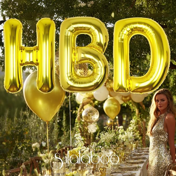 40 Inch Gold Letter G Balloon Big Foil Helium Letter Balloons A-Z | Giant Large - Image 4