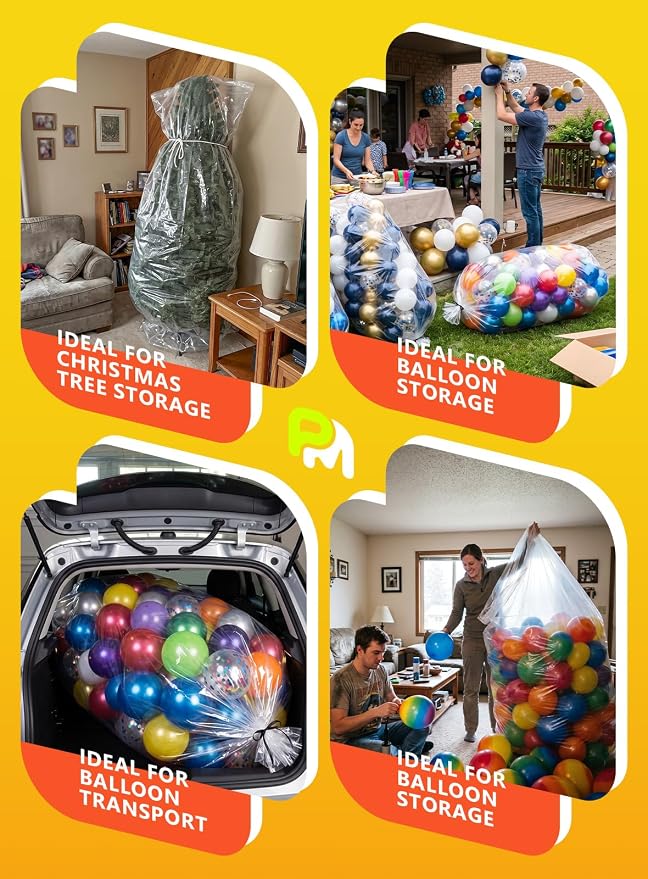 3 Pack 98.4x59 Inch Extra Large Balloon Transport Bags - Image 7