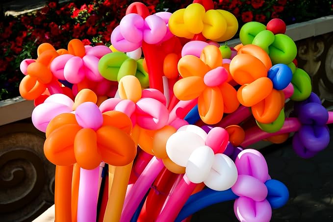 100PCS 260Q red Magic long balloons decoration shopping mall activities - Image 6