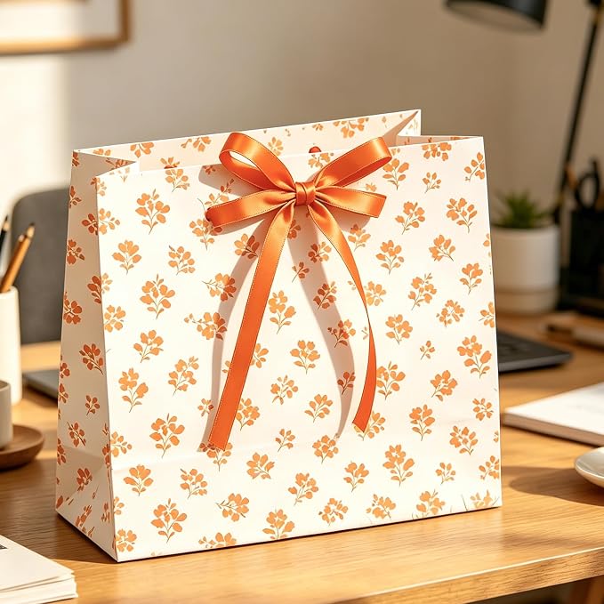 3/8In 30Yards Orange Thin Ribbon - Image 9