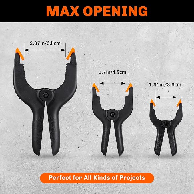 10 Pack Spring Clamps Heavy Duty - Image 7