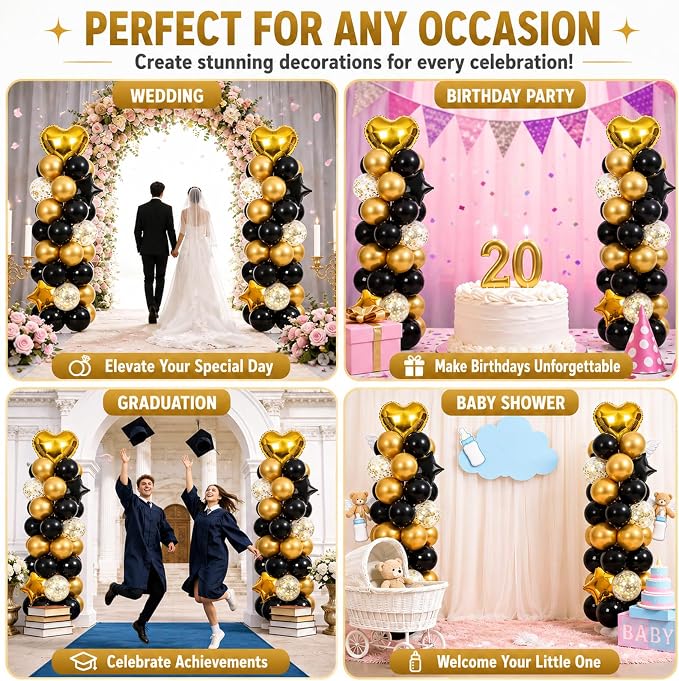 Balloon Towers Set of 2, Balloon Column Stand - Image 7