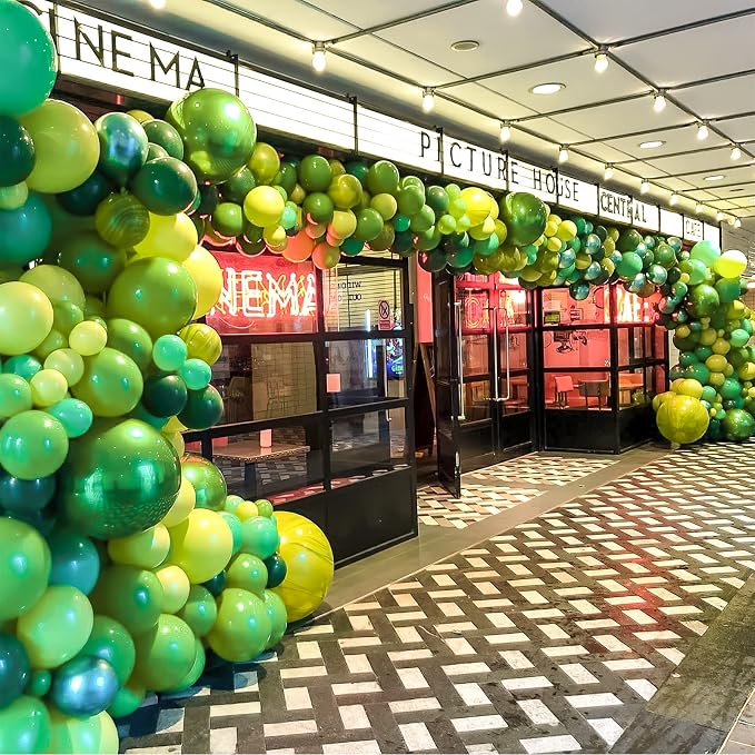 PartyWoo Green Balloons 50pcs Green Latex Helium Balloons 12 Inch | Birthday - Image 7