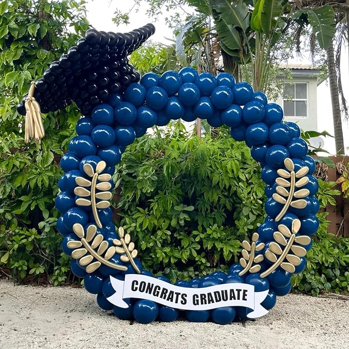 110pcs Navy Blue Balloon 12 Inch - Image 8