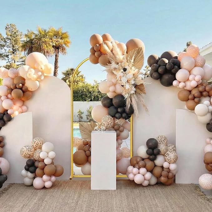 7.2FT Metal Wedding Arch Backdrop Stand, Stable Balloon Arch Frame - Image 8