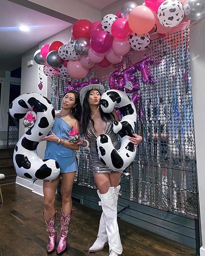 Cow Print 4 Balloon - Image 7
