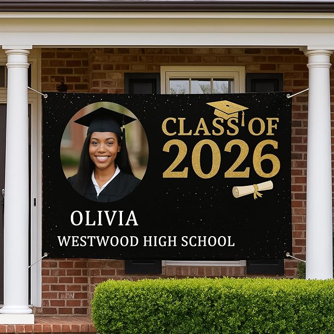 Custom Graduation Banner Class of 2026 - Image 6