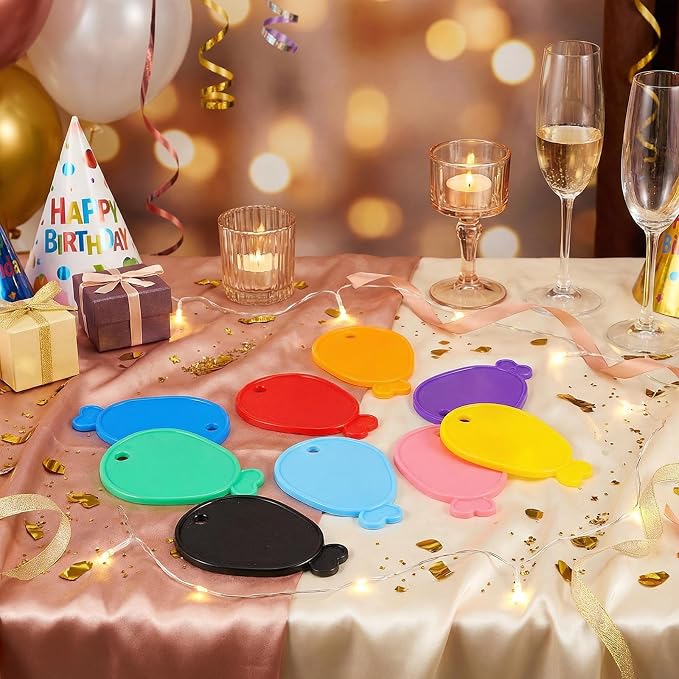 100 Pcs Balloon Weights Plastic Colorful Weights - Image 7