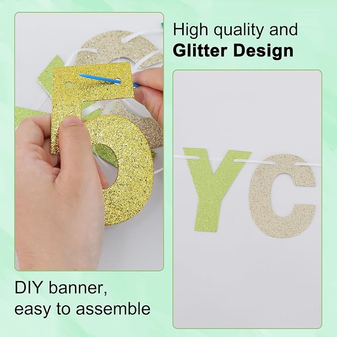 BEISHIDA 116 PCS A-Z DIY Letter Banner Kit Make Your Own Banner Including 111 - Image 6