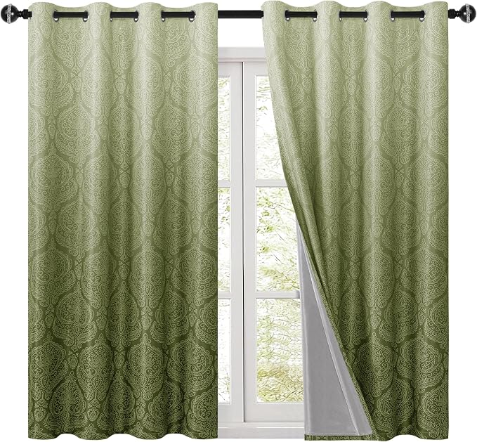 DWCN 100% Blackout Curtains for Bedroom - Image 9