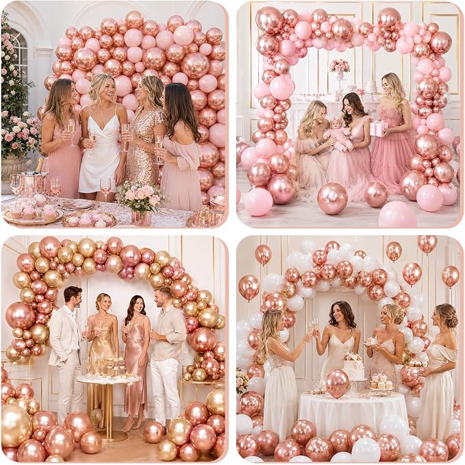 Rose Gold Balloons - Image 8