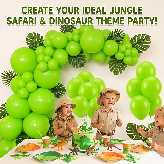 50pcs 12 Inch Lime Green Balloons 12 Inch | Premium Helium Light Green Latex - Image 6