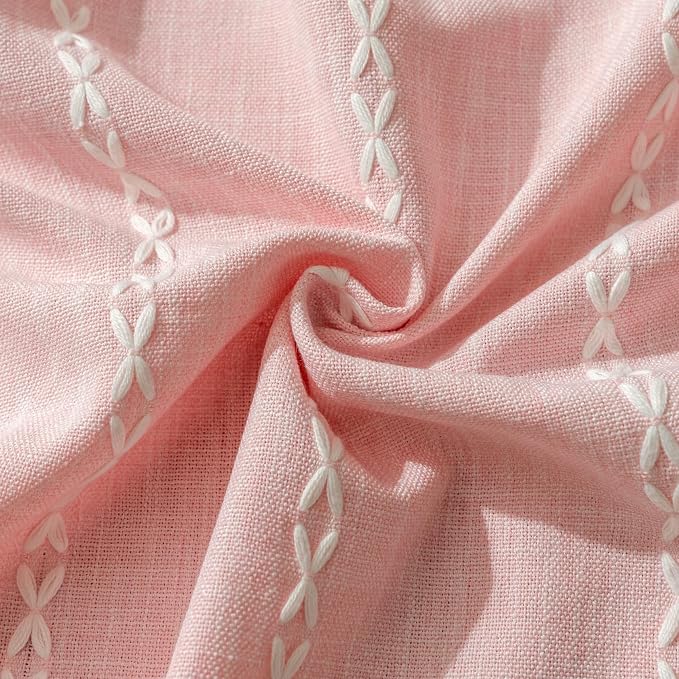 Sutuo Home Boho Valance Curtains - Image 7