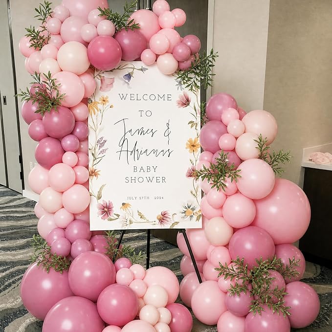 Mauve Pink Balloon Arch Kit, Mothers Day Party Decorations - Image 7