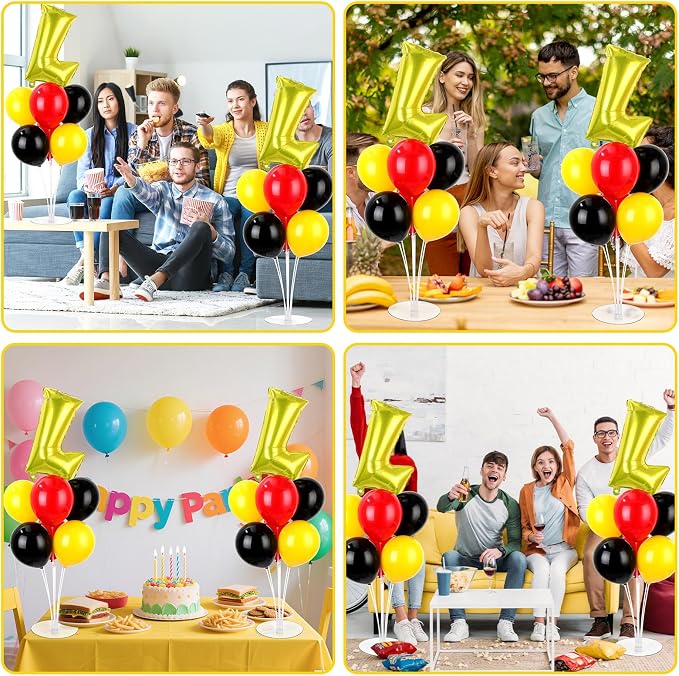 Cartoon Party Balloons Stand Kit 2 Sets - Image 7