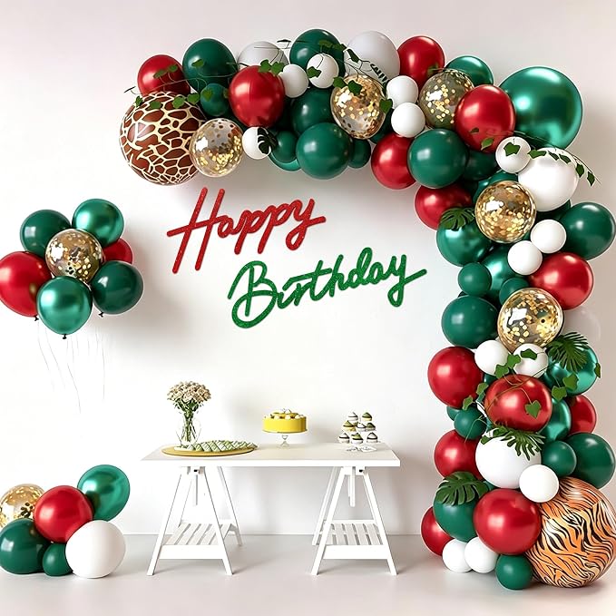 TONIFUL Happy Birthday Sign for Backdrop - Image 6