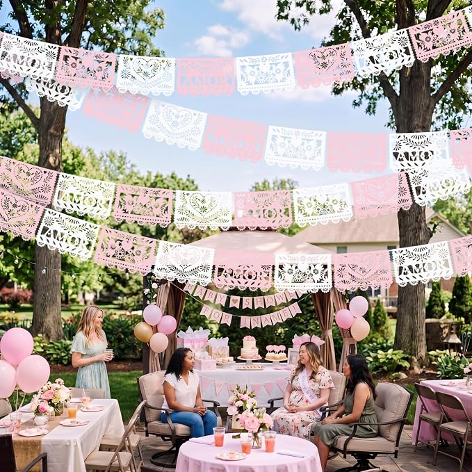 TaoBary 6 Pcs Papel Picado Mexican Wedding Cielito Lindo Party Decor 118 Feet - Image 7