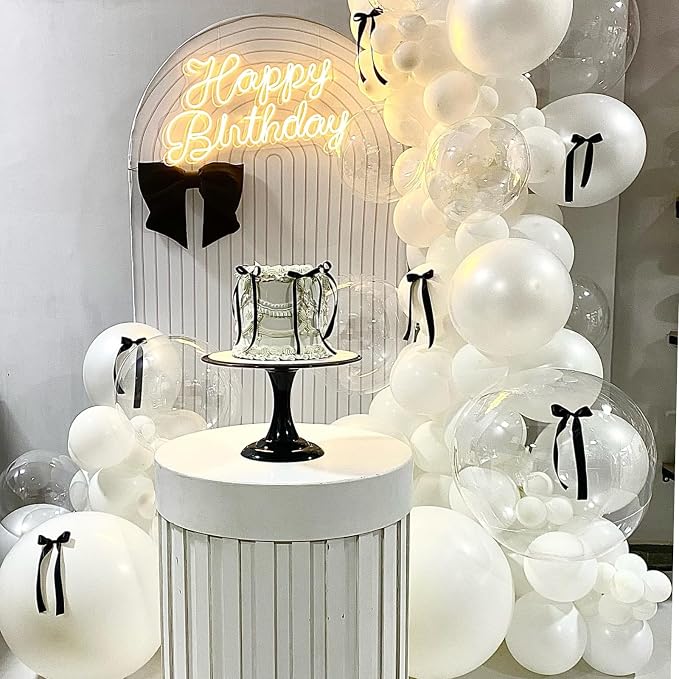 Pearl White Balloons, for Girl Wedding Bridal Shower Birthday Party Decoration - Image 7