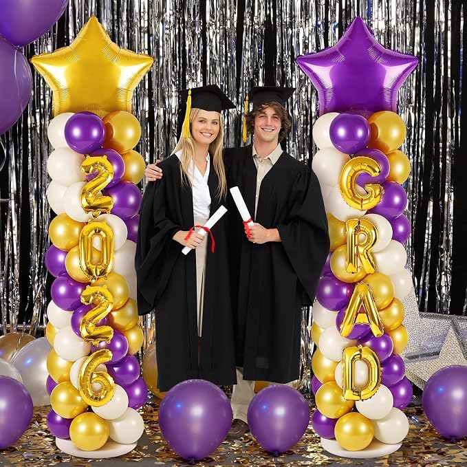 2 Sets Graduation Balloon Column Stand Kits - Image 8