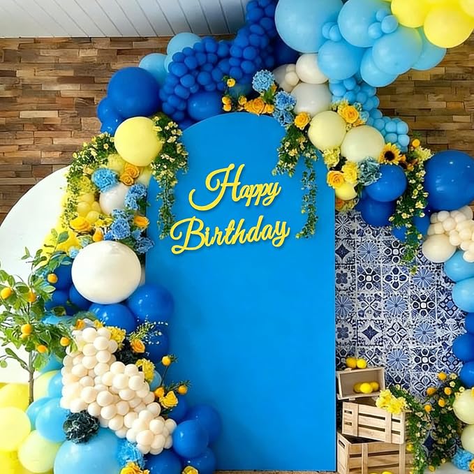 TONIFUL Happy Birthday Sign for Backdrop - Image 6