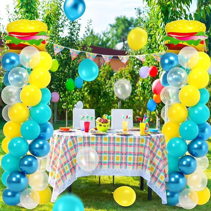 Hungdao 2 Sets Sponge Balloon Column Stand Kit - Image 7