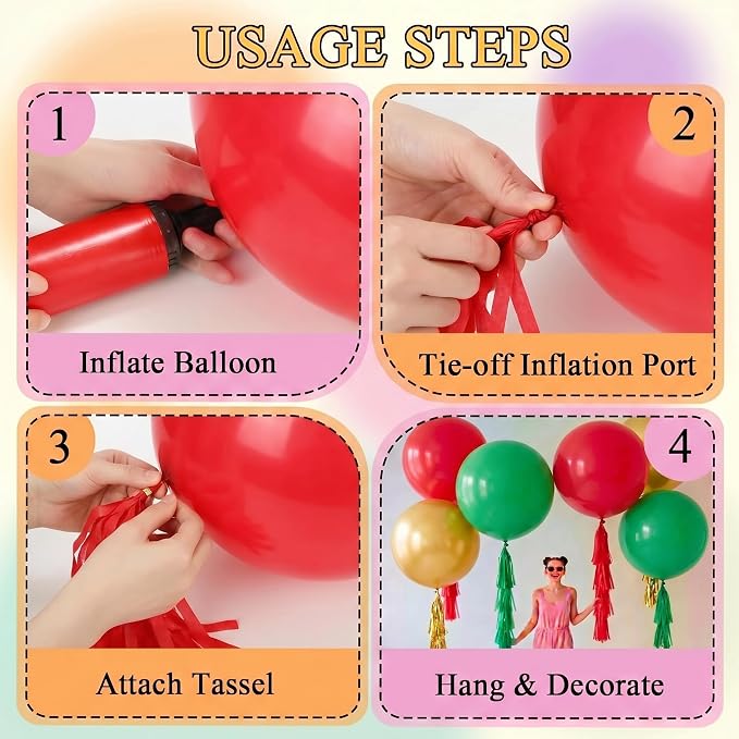 6 Set 36 Inch Giant Balloons - Image 7