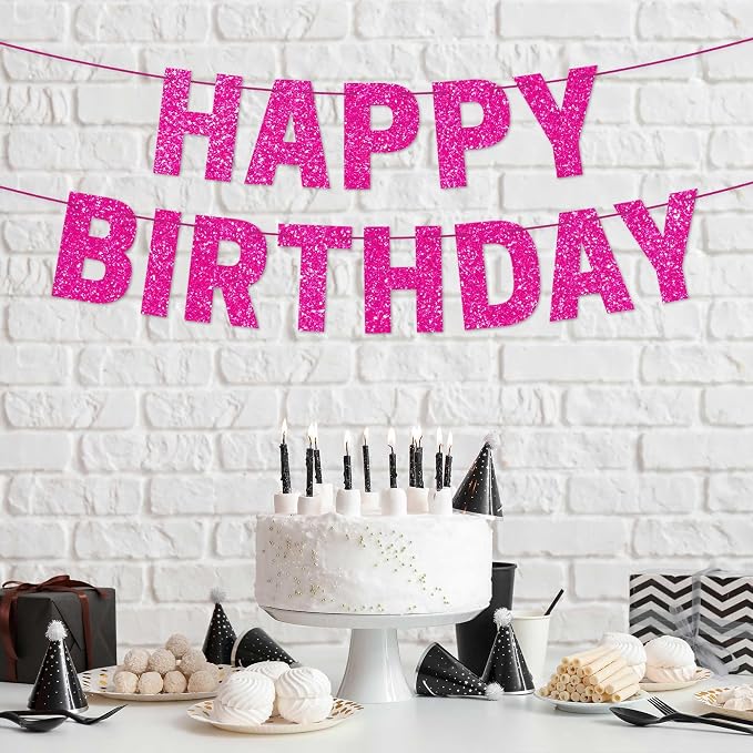 Pre-Strung Happy Birthday Banner - Image 9