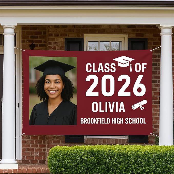 Custom Graduation Banner Class of 2026 - Image 6