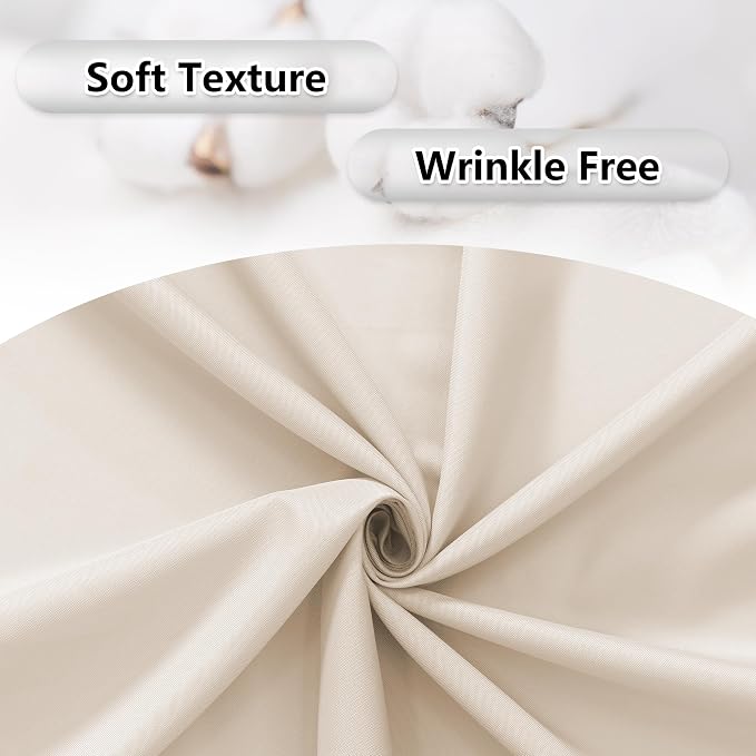 Beige Backdrop Curtains 10ft x 10ft - Image 8
