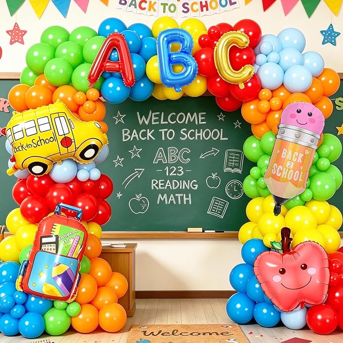 167Pcs Back to School Balloon Arch Kit - Image 8