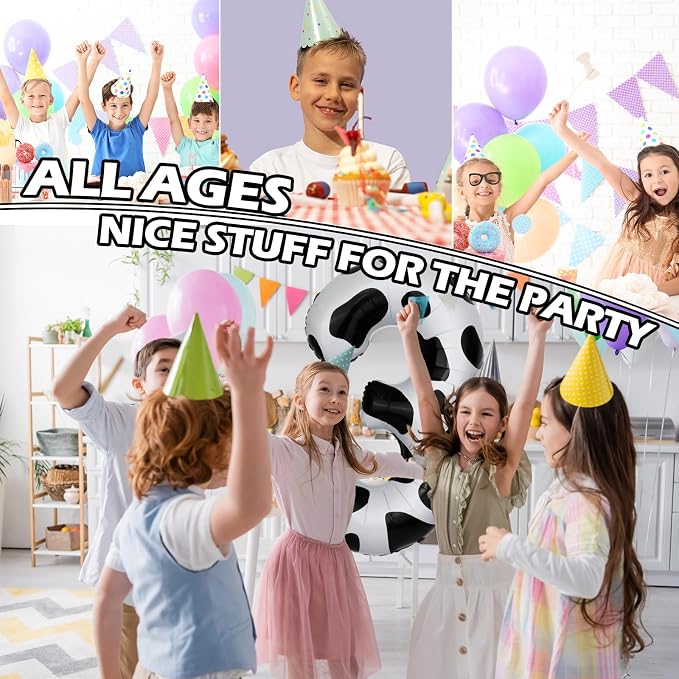 40 Inch Cow Print Number 3 Balloons, Birthday Party Aluminum Foil Balloon - Image 7