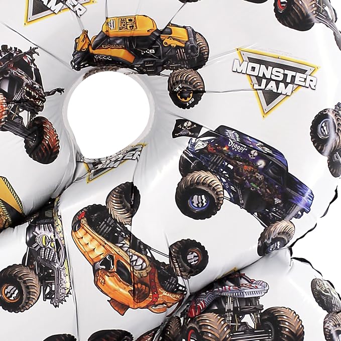 Toyland® 26" Monster Jam™ Number 8 Foil Balloon - Image 3