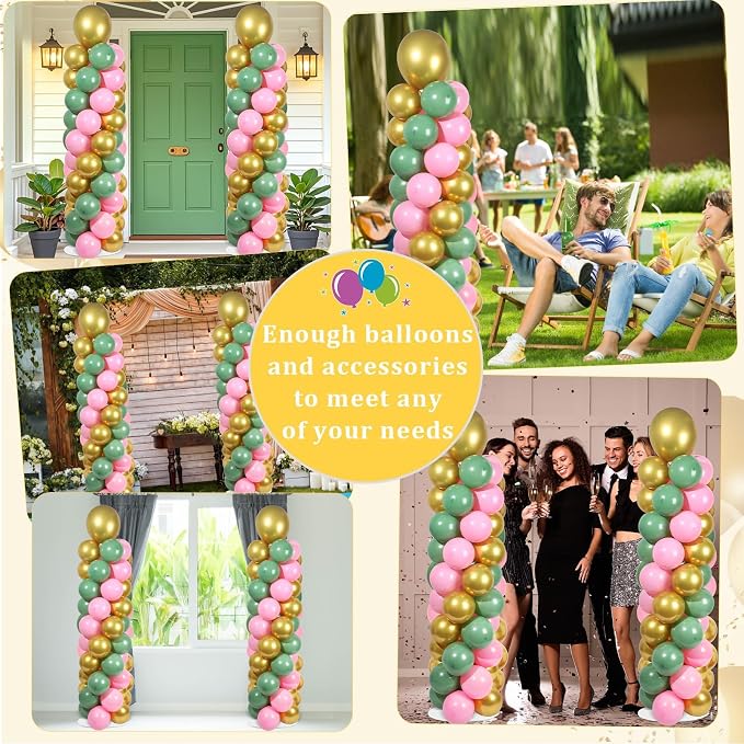 2 Sets Adjustable Balloon Column Stand Kit - Image 7