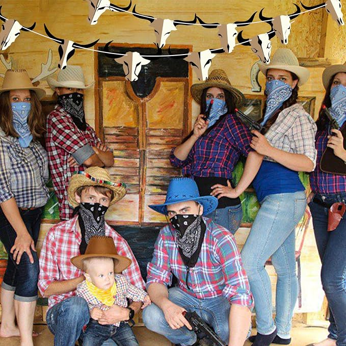 Hooqict Western Cowboy Rodeo Party Banner Western Birthday Party Decorations - Image 8