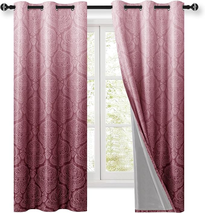 DWCN 100% Blackout Curtains for Bedroom - Image 9