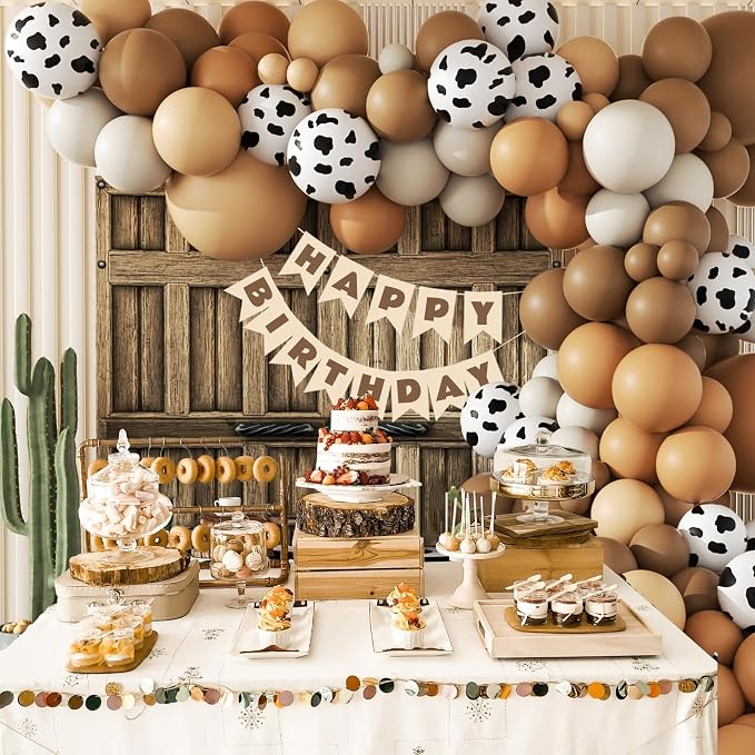 141pcs Cowboy Balloon Garland Arch Kit - Image 7