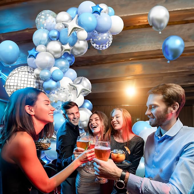 Blue Balloon Arch kit - Image 7
